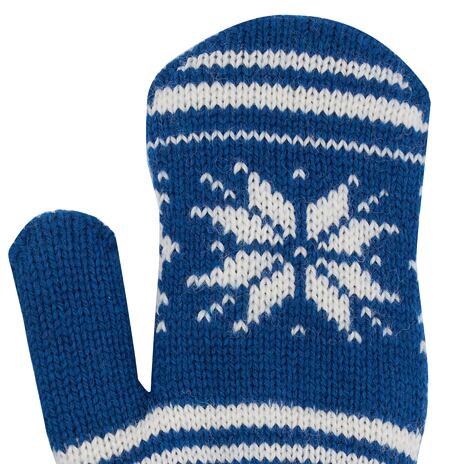 Gants doigts Vlnka P04 pour enfants bleue foncée