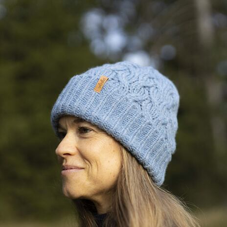 Vlnka Wool Hat V29 Light Blue