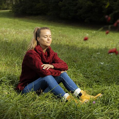 Wollpullover für Damen Vlnka S03 rot