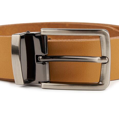 Ceinture en cuir marron