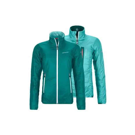 Dames jas Piz Bial Jacket Ortovox Pacific Green