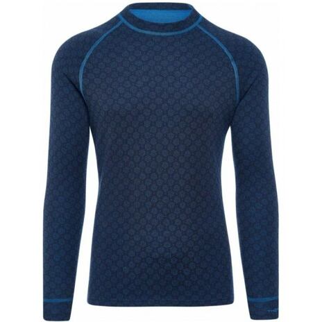 T-shirt fonctionnel en mérinos XTREME Thermowave bleu foncé pour hommes