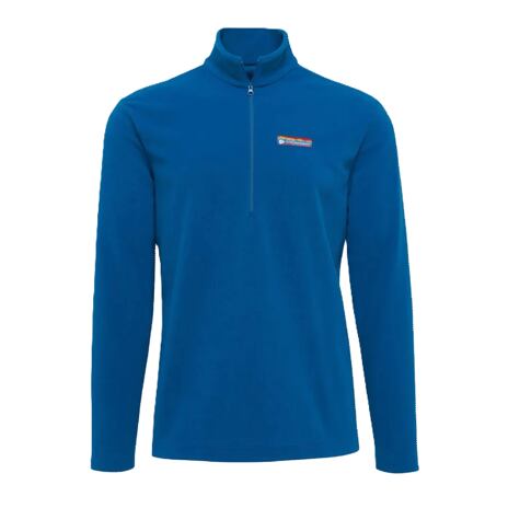 Fleece-Sweatshirt mit Reißverschluss für Herren Thermowave blau