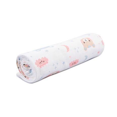 Serviette de bain en coton pour bébé ourson 