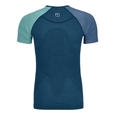 T-shirt pour femme Mérinos 120 Competition Light manches courtes Ortovox, bleu pétrole