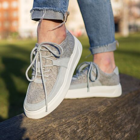 Stylische Wollsneaker von Woolee