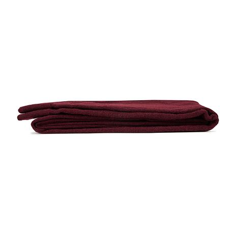 Merino Wool Stockings Woolee Burgundy