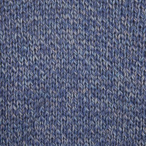 Wollen herentrui Merino, blauw