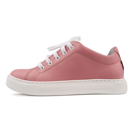 Sneakers ortopediche in pelle da donna Viola rosa