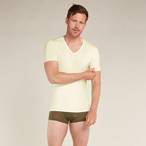 Pánské tričko Merino 150 Anatomica SS V Icebreaker Undyed
