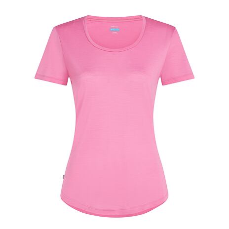 Dámské tričko Merino Blend 125 Cool-Lite Sphere SS Scoop Tee Icebreaker Pop
