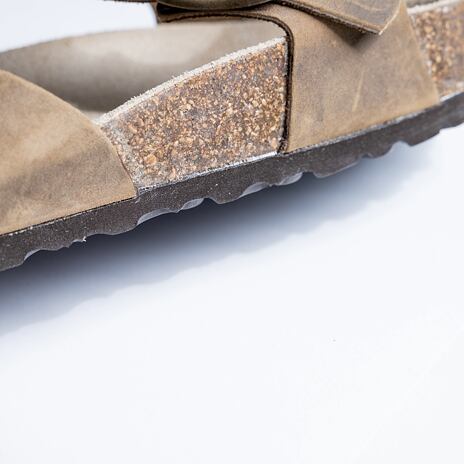 Sandales anatomiques en liège pour femmes Jindra, marron - 2ème qualité