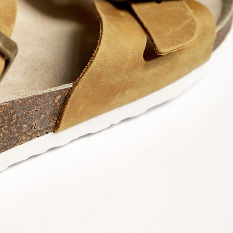 Sandales anatomiques en liège pour femmes Jindra, beige - 2ème qualité