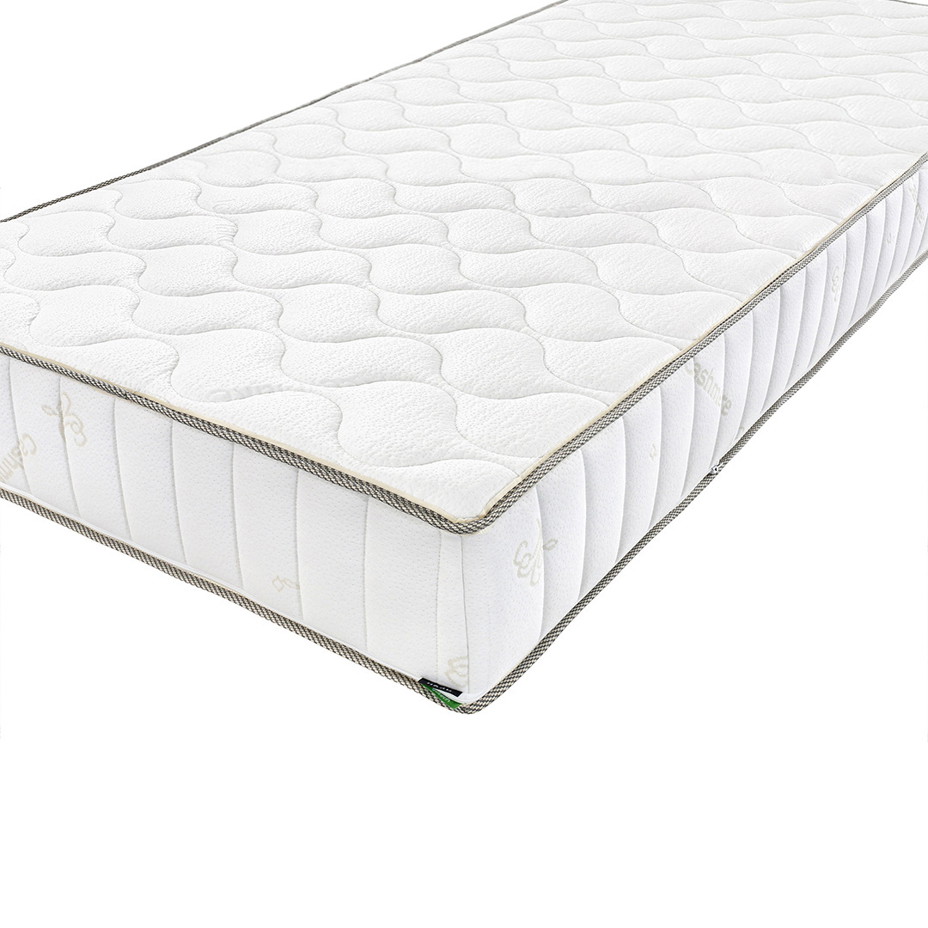 Oboustranná matrace z gelové pěny s ovčí vlnou a chladivou stranou