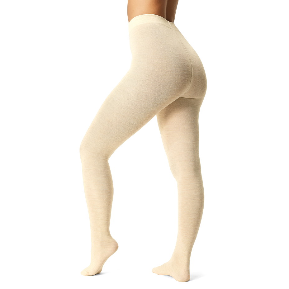 Vlněné punčocháče Merino Woolee přírodní