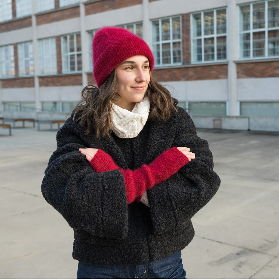 Dámská vlněná bunda Alpini černá