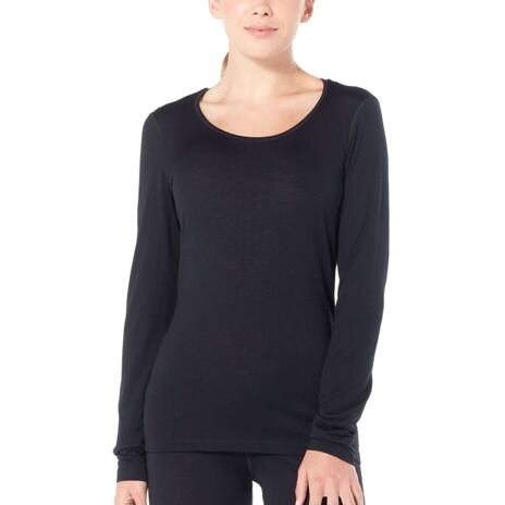 Funktionsshirt für Damen Merino 200 Oasis Icebreaker schwarz