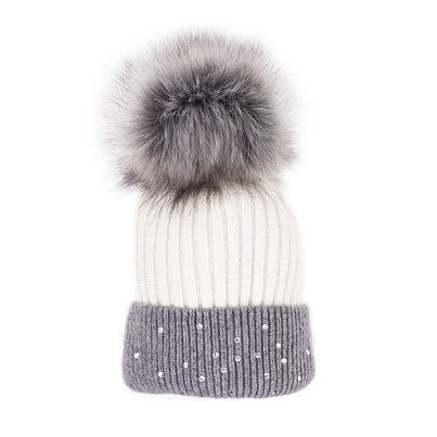 Wool cap Vlnka V05 - Gray