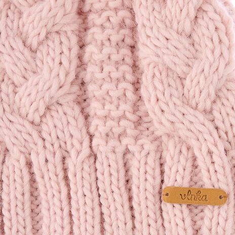 Kinder wollen muts Vlnka V15 roze