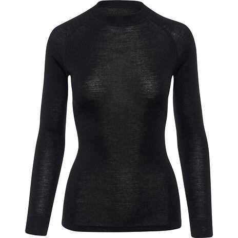 T-shirt fonctionnel pour femmes en mérinos WARM Thermowave noir