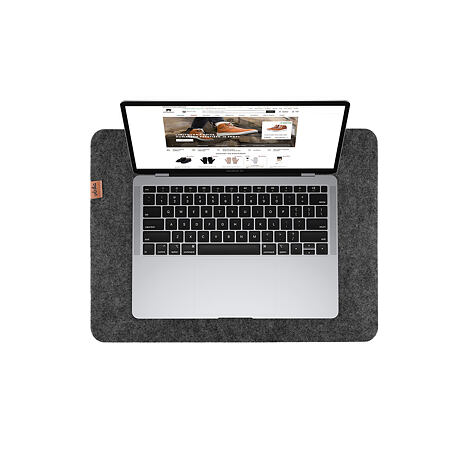 Felt Laptop Mat Black
