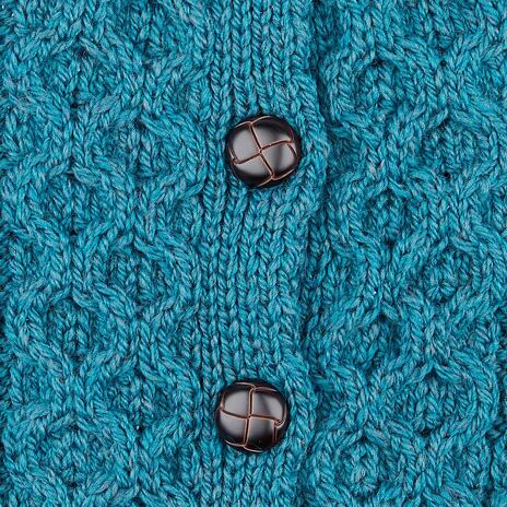 Wollpullover für Kinder S15 blau