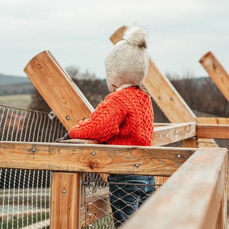 Ohrenfellmütze aus Wolle für Kinder Vlnka V19 beige
