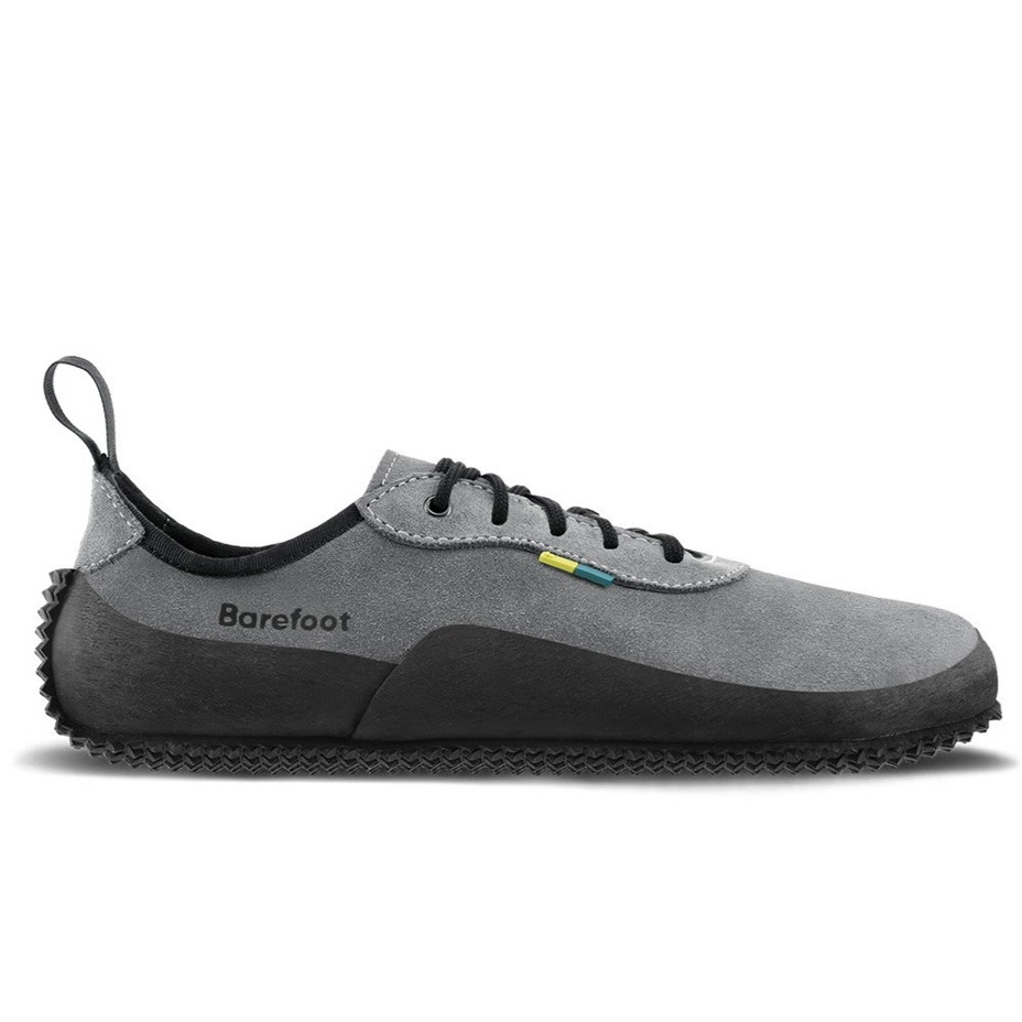 Be Lenka Trailwalker Leather Barefoot Shoes Grey