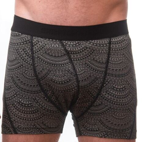 Pánske funkčné trenky Sensor Merino Impress sivá/maori