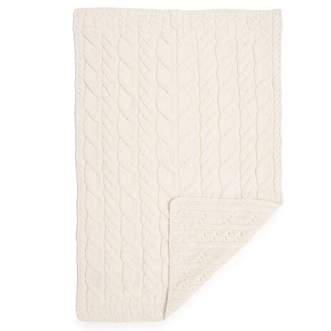 Pled de lână pentru copii Supersoft Merino natural