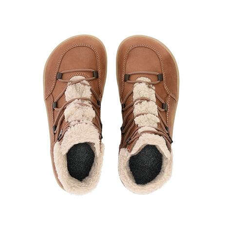 Be Lenka Bliss Women's Leather Barefoot Shoes Brown