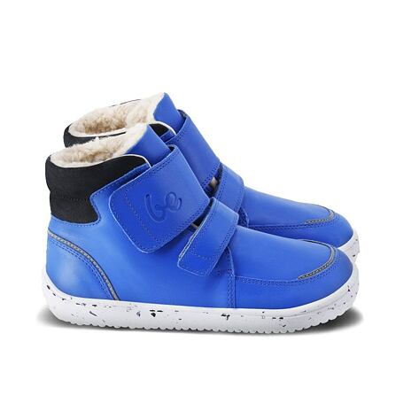 Dětské kotníkové barefoot boty Be Lenka Panda modrá