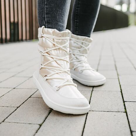 Damen barefoot Schneestiefel Be Lenka Snowfox weiß