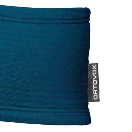 Hoofdband Ortovox Fleece Light Grid Headband Petrol Blue