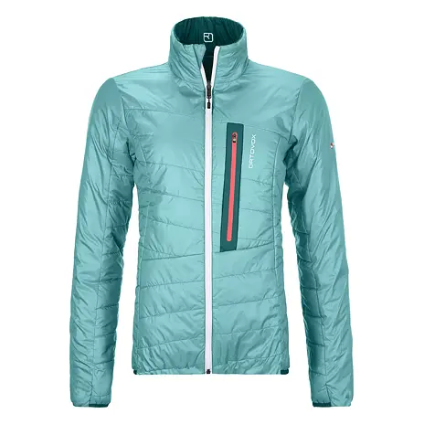 Dames jas Piz Bial Jacket Ortovox Pacific Green