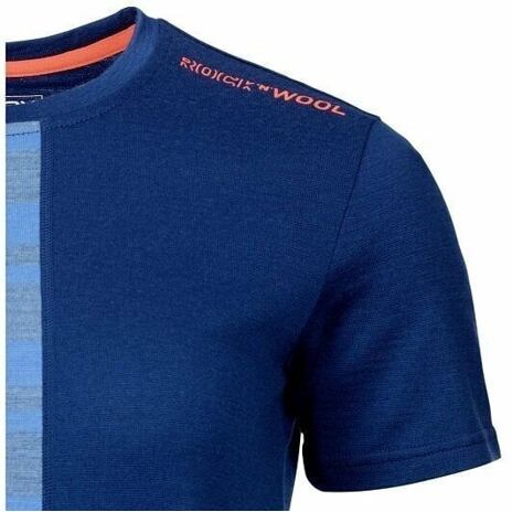 Dámske Merino tričko 185 Rock'n'Wool Short Sleeve Ortovox Sky Blue