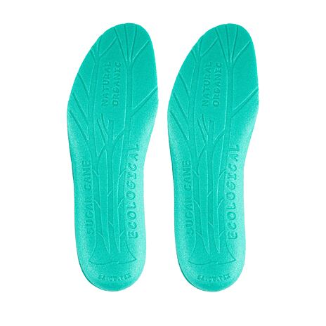 Woolee wool moulded shoe inserts with sugar cane (bagasse)