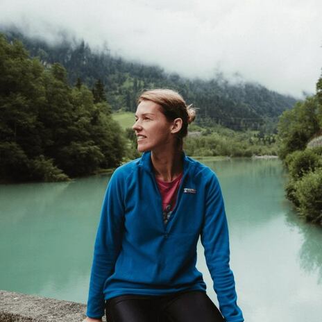 Sweat à capuche en laine polaire avec fermeture éclair pour femmes Thermowave blue