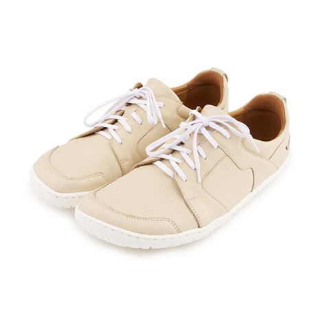 Barefoot leather sneakers Sasha beige