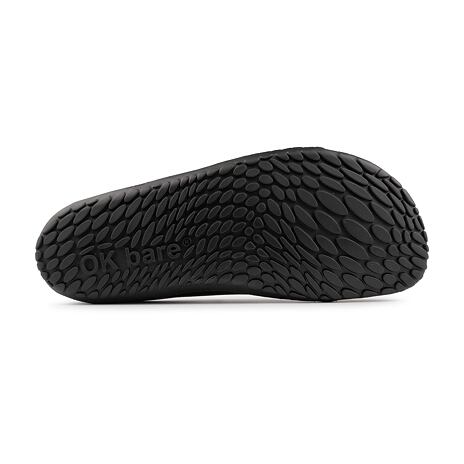 Barefoot leather sneakers Mira black