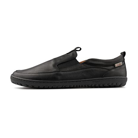 Barefoot Schuhe slip on für Herren schwarz