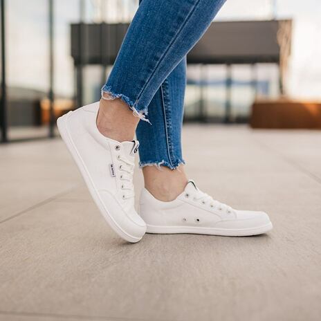 Barefoot tenisky Be Lenka Rebound Low Cut bílá