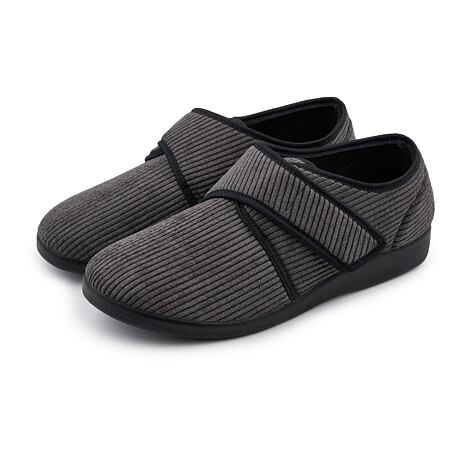Șoșoni pentru bărbați manchester cu Velcro gri