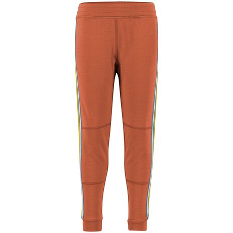 Pantaloni de trening din lână pentru copii Piny Ulvang portocaliu