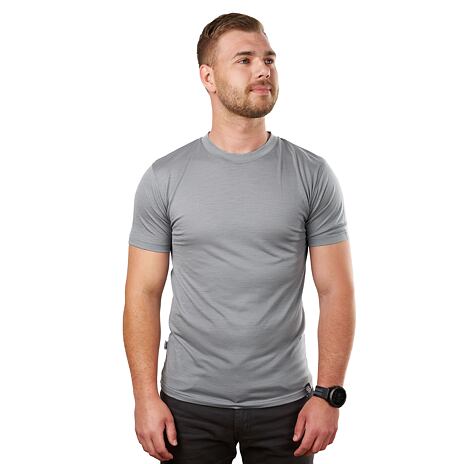 Men’s Merino Short Sleeve T-shirt Grey