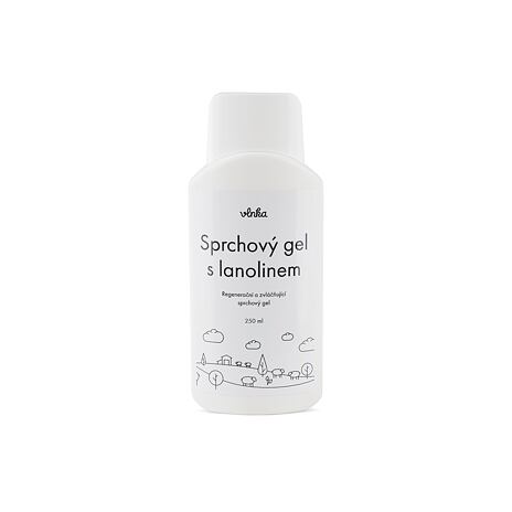 Gel de duș cu lanolină 250 ml