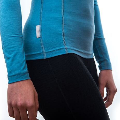 Dámske funkčné tričko Sensor Merino Active modrá