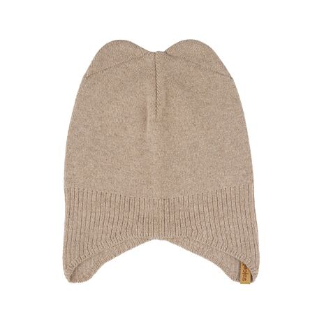 Dětská vlněná čepice Extrafine Merino s kašmírem hnědá