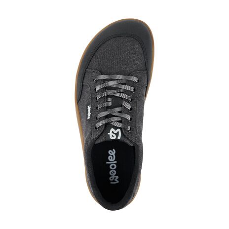 Dámské barefoot textilní tenisky Oxy černá