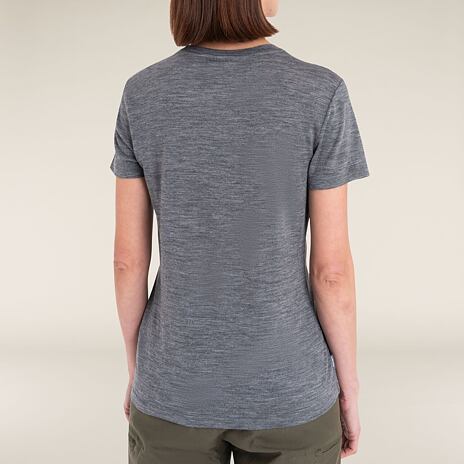 Dámské tričko Merino Blend 150 Tech Lite SS Tee Icebreaker Gritstone